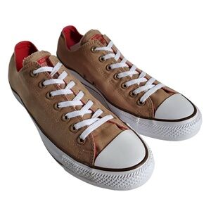 Converse CTAS OX Tesk Cherry Red/Chesnut Brown  Sneakers M 11.5 W 13.5